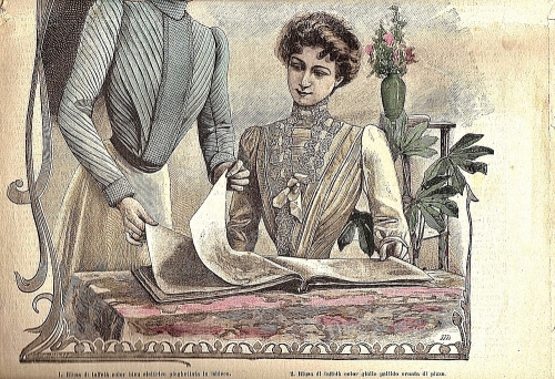 moda,signore,ricette,passato,ieri,1901,tinca,crema