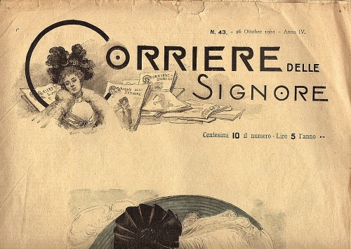 corriere,signore,anno,1901,storionee,saint ménèould,frittata,formaggio,nuovo,cold cream.