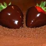 Chocolate_Mousse_ Chocolate_ fragole_Strawberries
