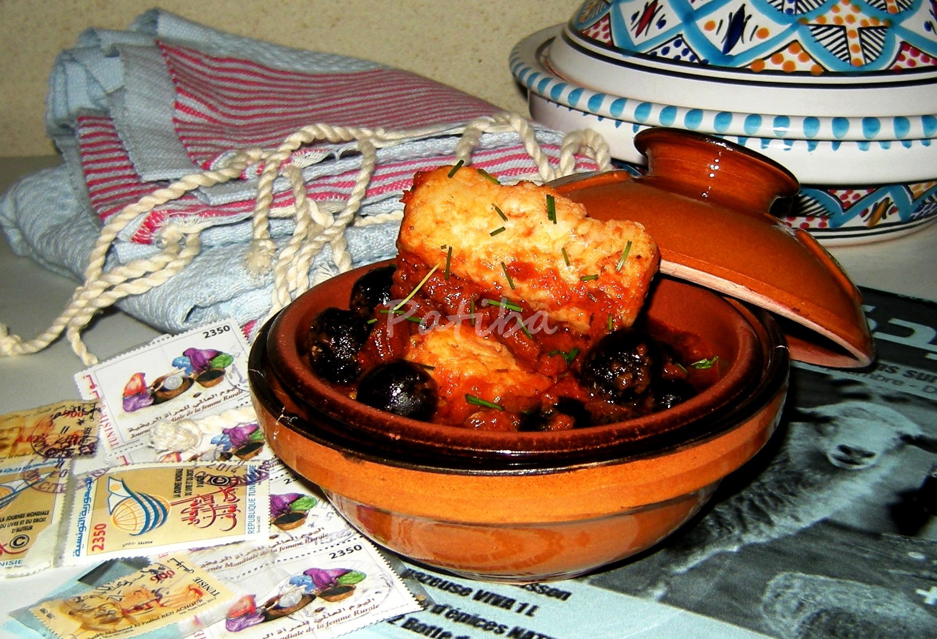 Cuori di nasello con olive e pomodorini secchi